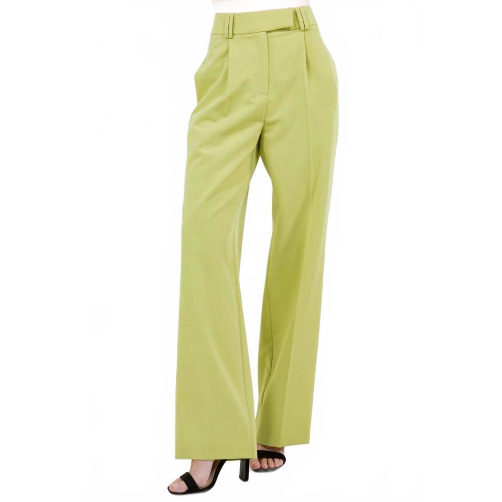 NEW WHITEROOM+CACTUS isola straight leg pants in green